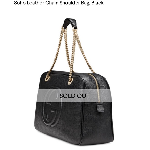Authentic and Brand New Gucci Soho Chain Shoulder Handbag - Picture 11 of 13